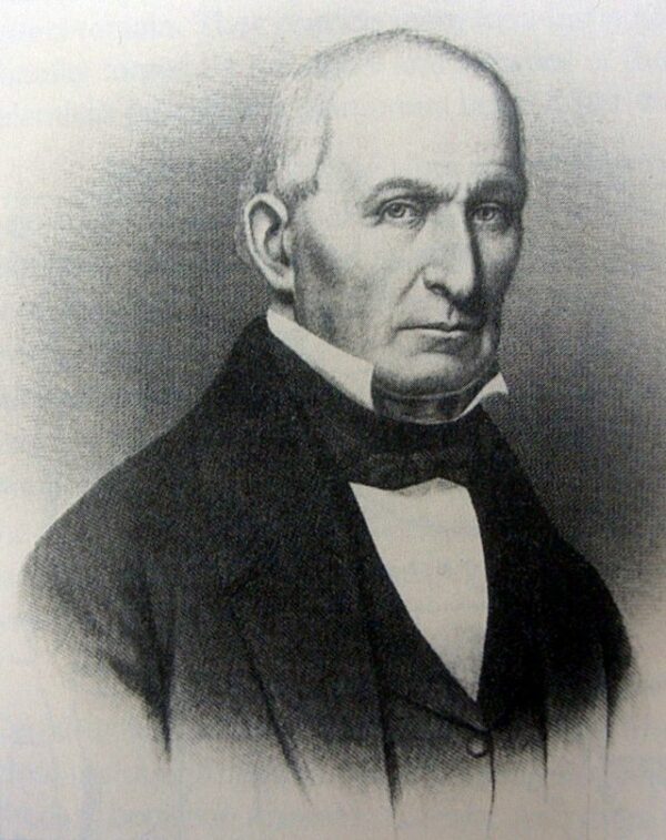 A portrait of Daniel Dobbins late in life.