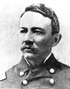 Photo: Grainy portrait of Captain Michael Healy.