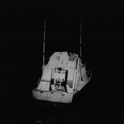 Photo of the pot smuggler Big L just before seizure by the Dauntless