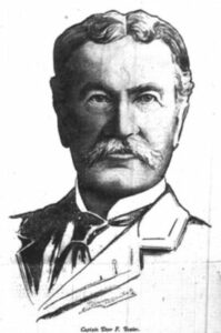 Engraving of Captain Dorr Tozier