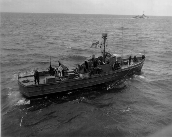 Photo: An 83-foot cutter at sea.