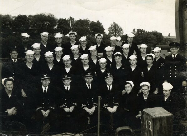Crew photo for LCI-94. Jack DeNunzio is standing fourth from the right in the second row.