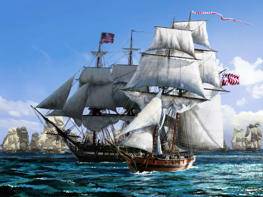 Painting: U.S. Coast Guard 