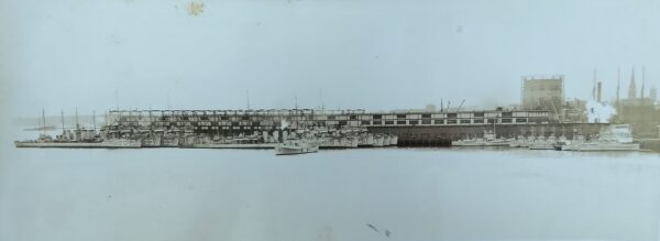 Photo: View of New London from water.