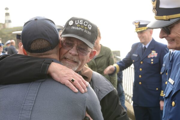 Photo: Triumph survivor Gordon Huggins