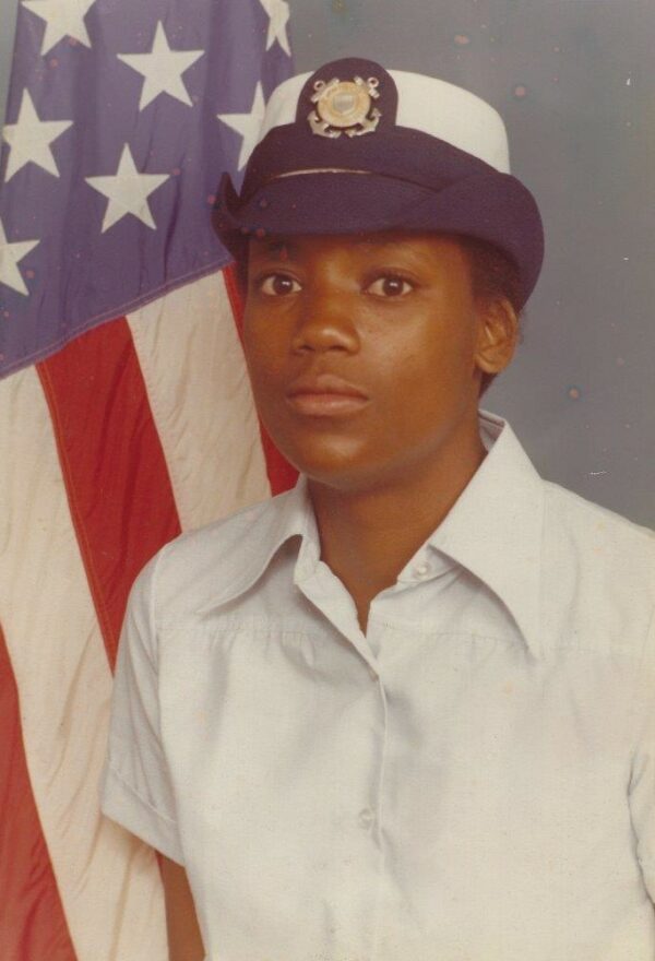 Official photo portrait of recruit Angela M. McShan.