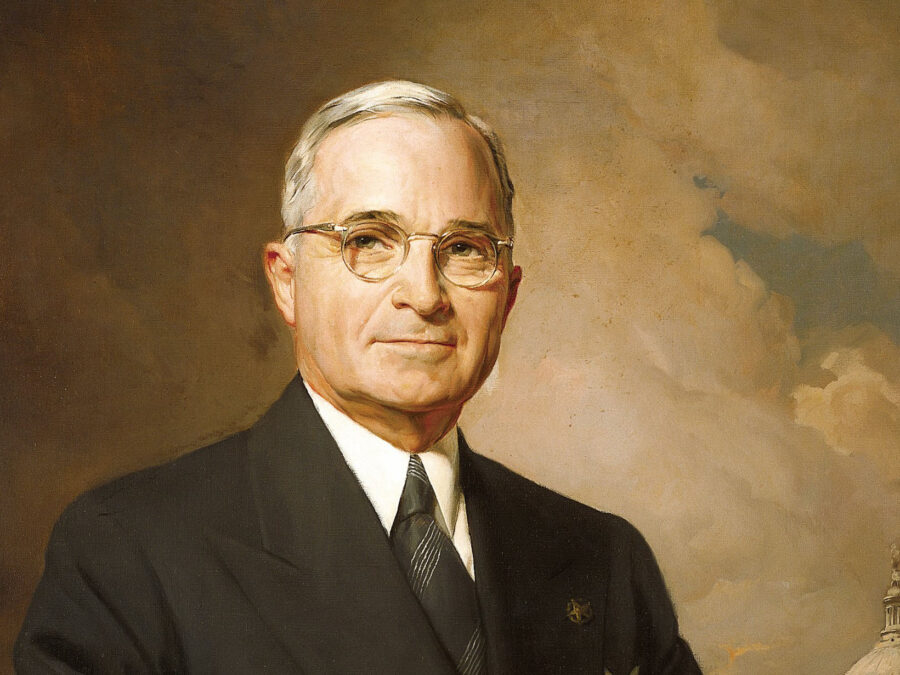Official portrait of President Harry S. Truman