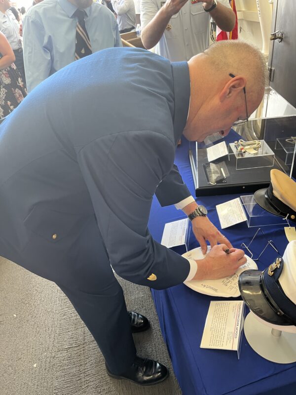 Photo: Master Chief Petty Officer of the Coast Guard Heath Jones