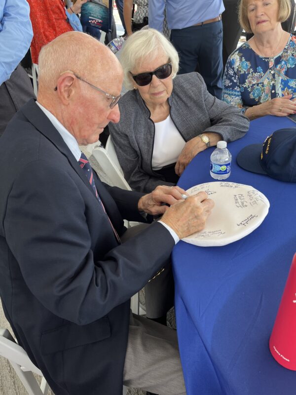 Photo: Retired Master Chief Petty Officer of the Coast Guard Hollis Stephens