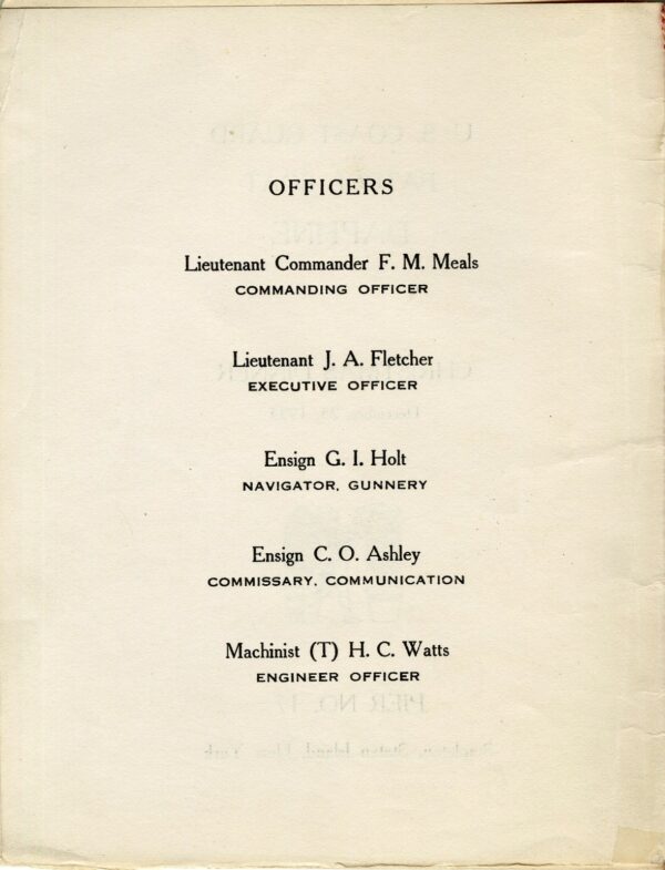 List of Officers