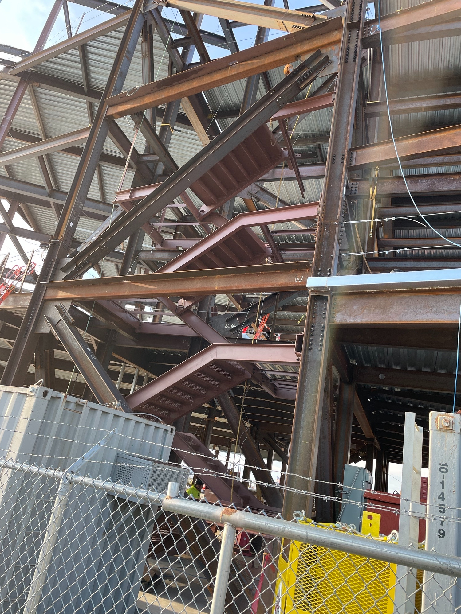 Photo: Emergency egress stairs